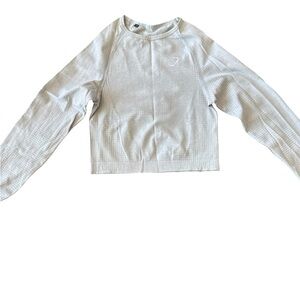 Gymshark Heather Gray Long Sleeve Tee